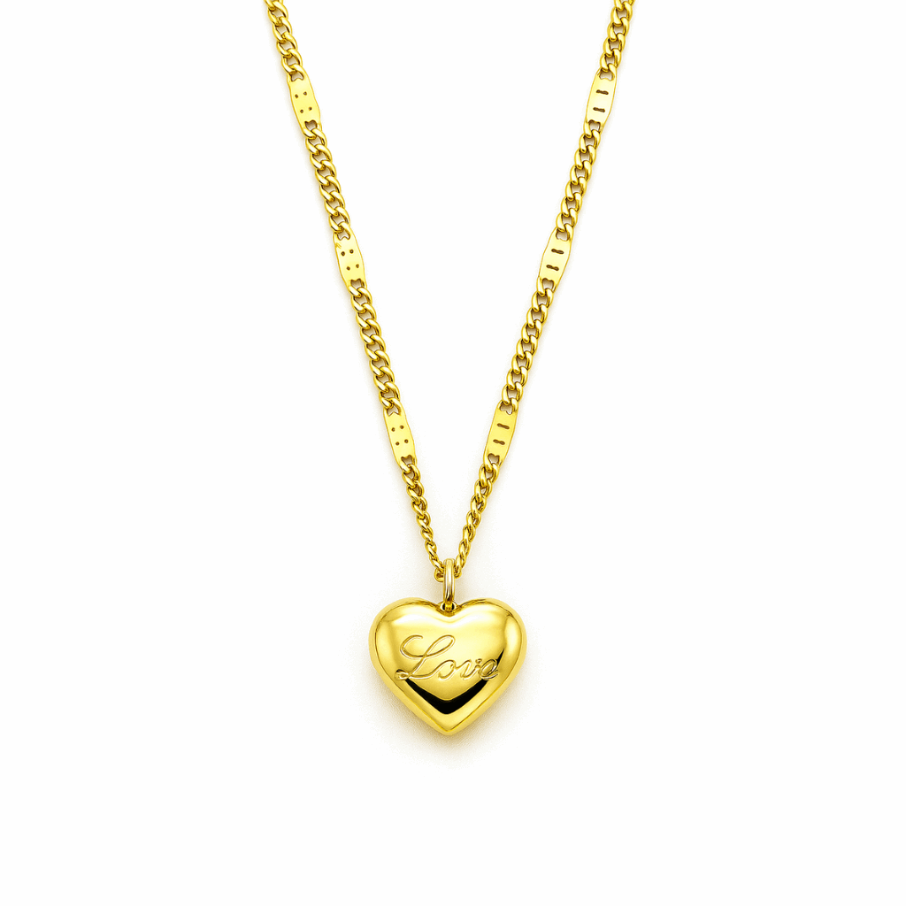 Eternal Love Gold Necklace - Ruposhree
