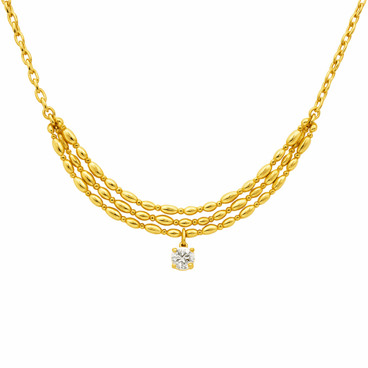 Radiant Grace Layered Necklace - Ruposhree