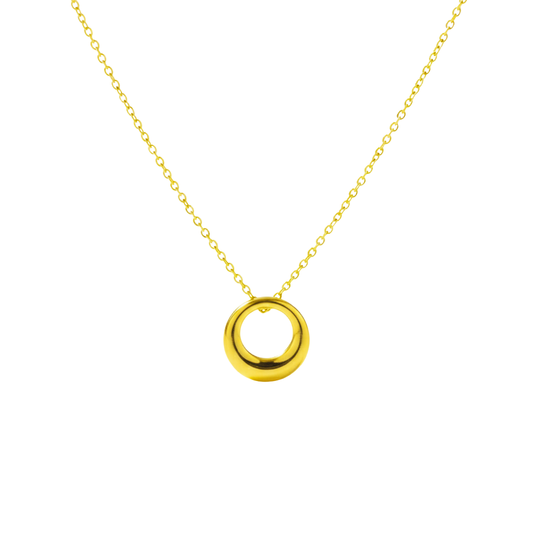 Golden Aura Pendant Necklace - Ruposhree