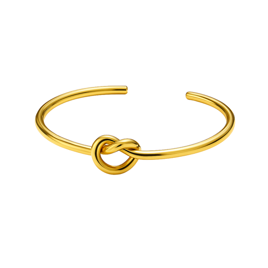 Golden Knot Bangle